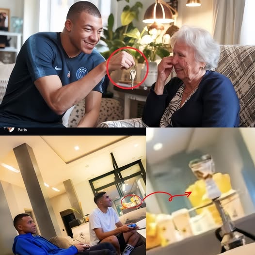 MBAPPE Sorprende Le regala una Casa a la Anciana que lo Cuidaba cuando era Niño mira hasta el final