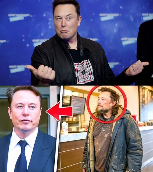 ELON MUSK SE DISFRAZA DE MENDIGO EN UN RESTAURANTE DE LUJO, ¡Y ES HUMILLADO POR EL GERENTE